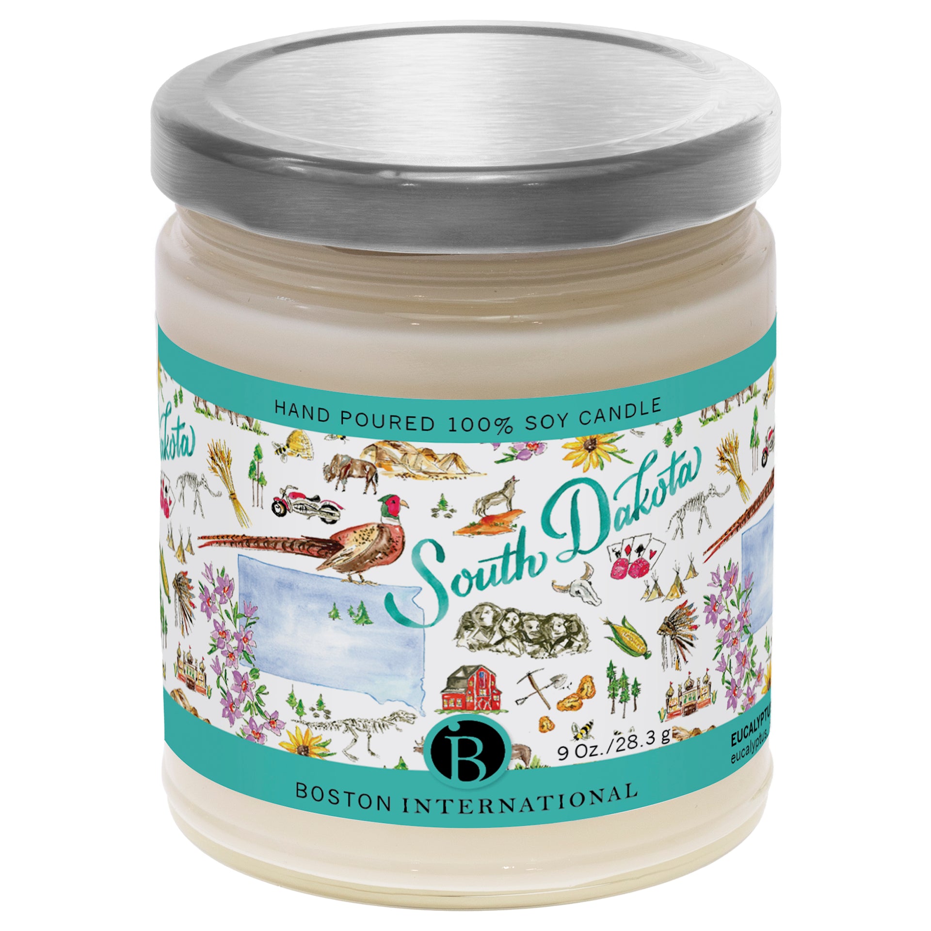 South Dakota State Candle