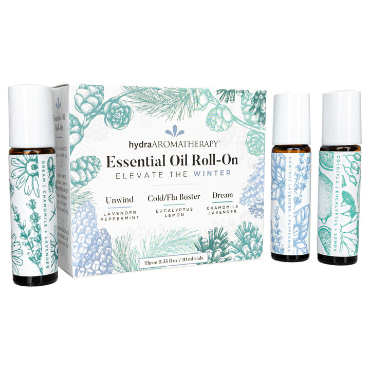 Essential Oil Roll-On in Winter