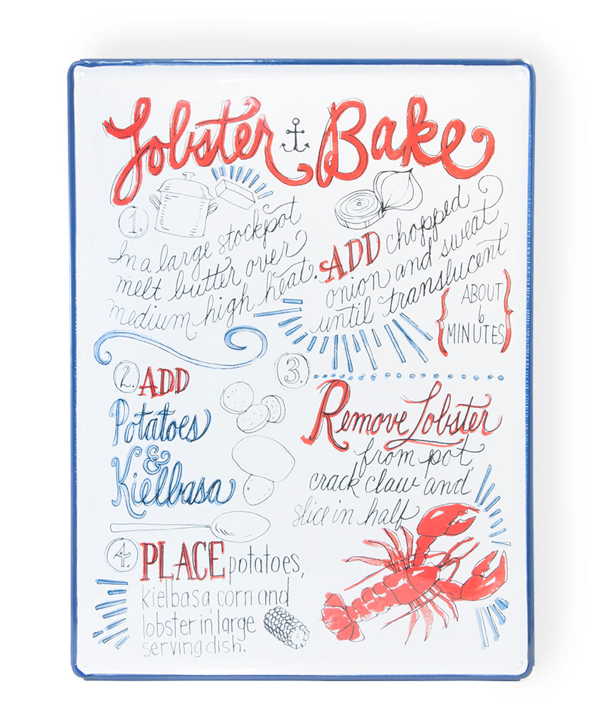 LOBSTER BAKE SIGN