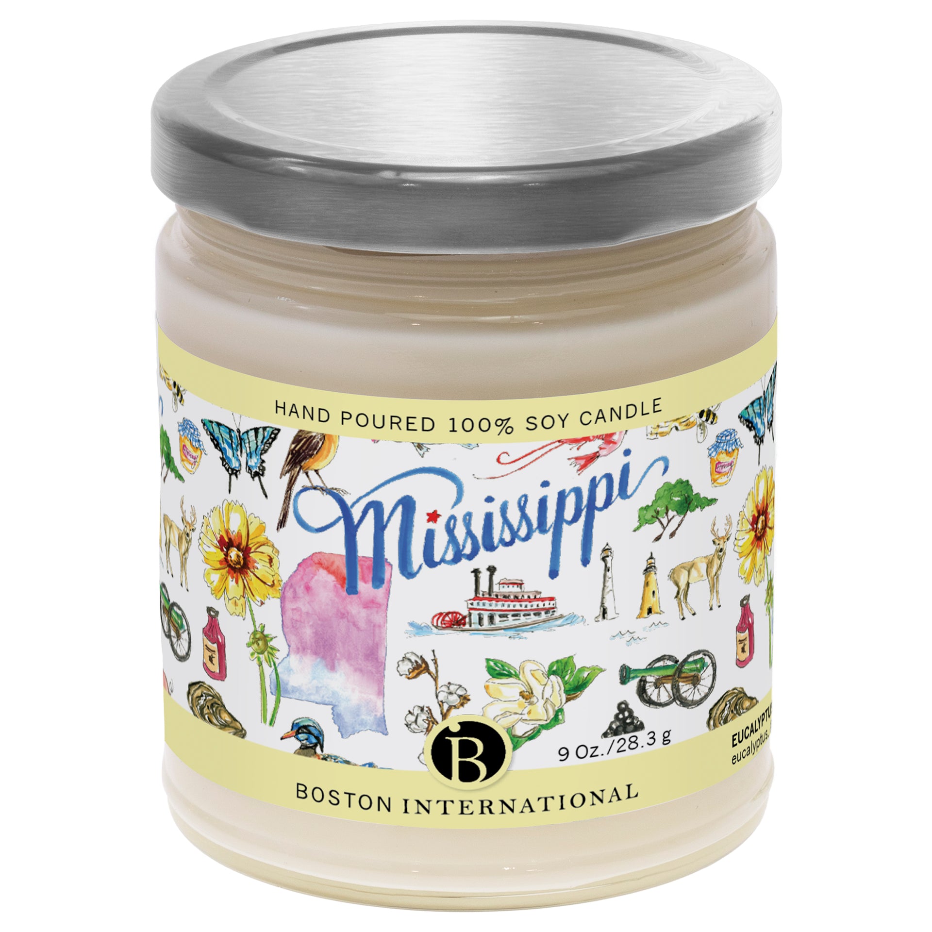 Mississippi State Candle