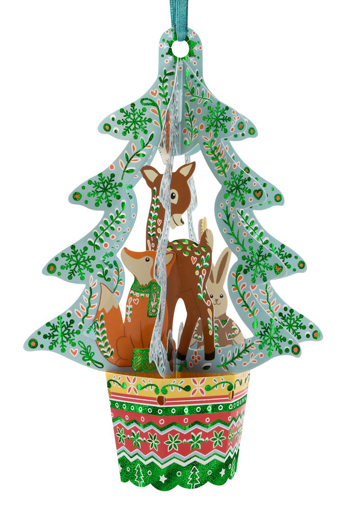 Baublewoodland Animals Tree