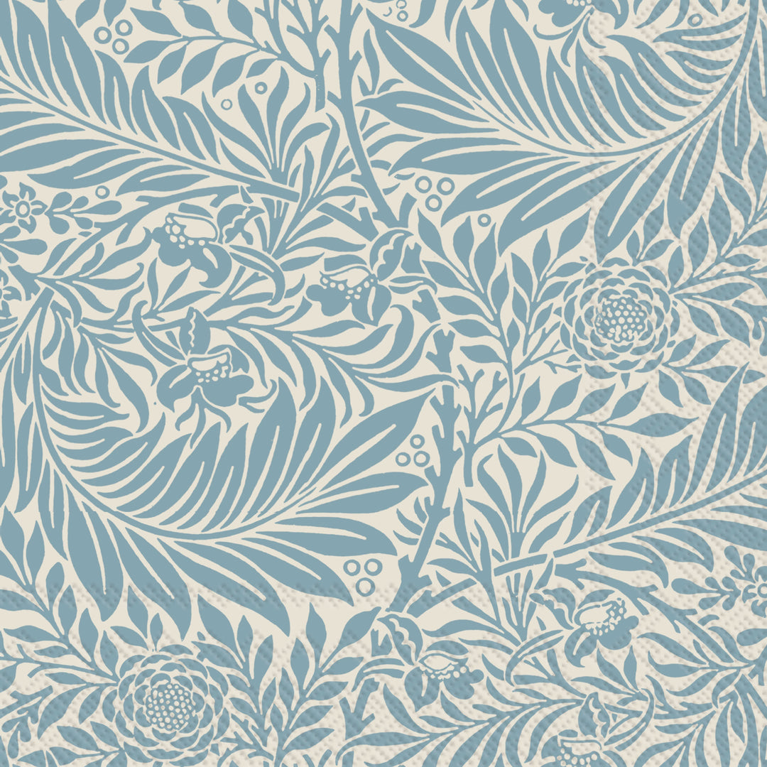Larkspur Cocktail Napkin blue