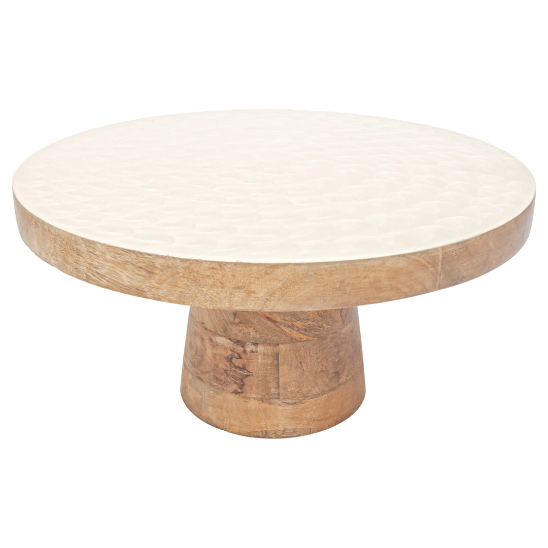 Mother Of Pearl Cake Stand
