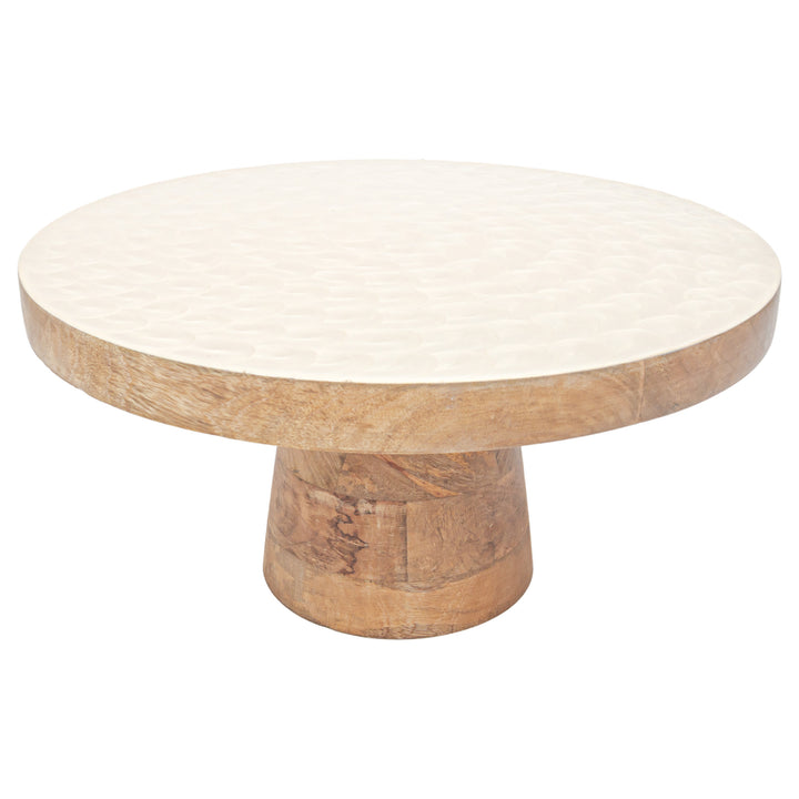 Mother Of Pearl Cake Stand