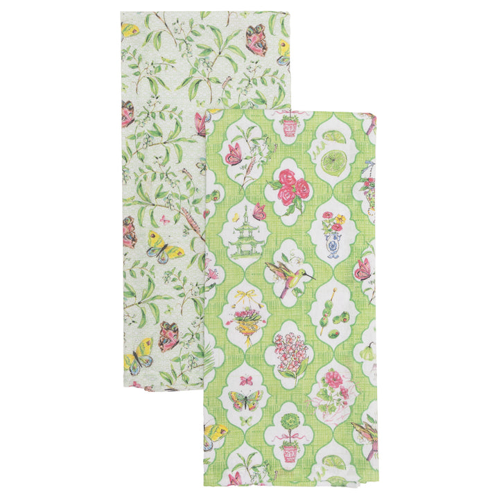 Garden Party Tea Towels (Set of 2)