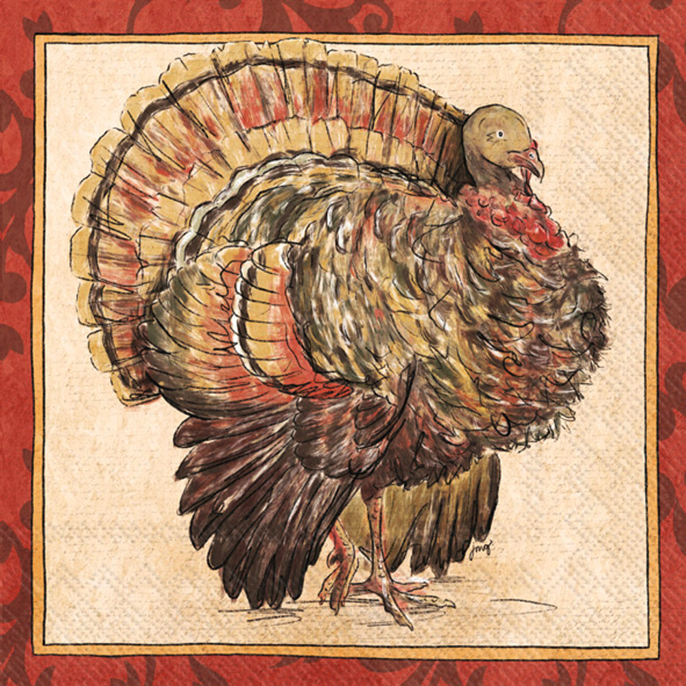 LNCH/PAINTERLY TURKEY