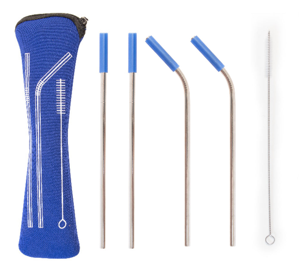 Blue On The Go Straw Kit 6 Mm Straws