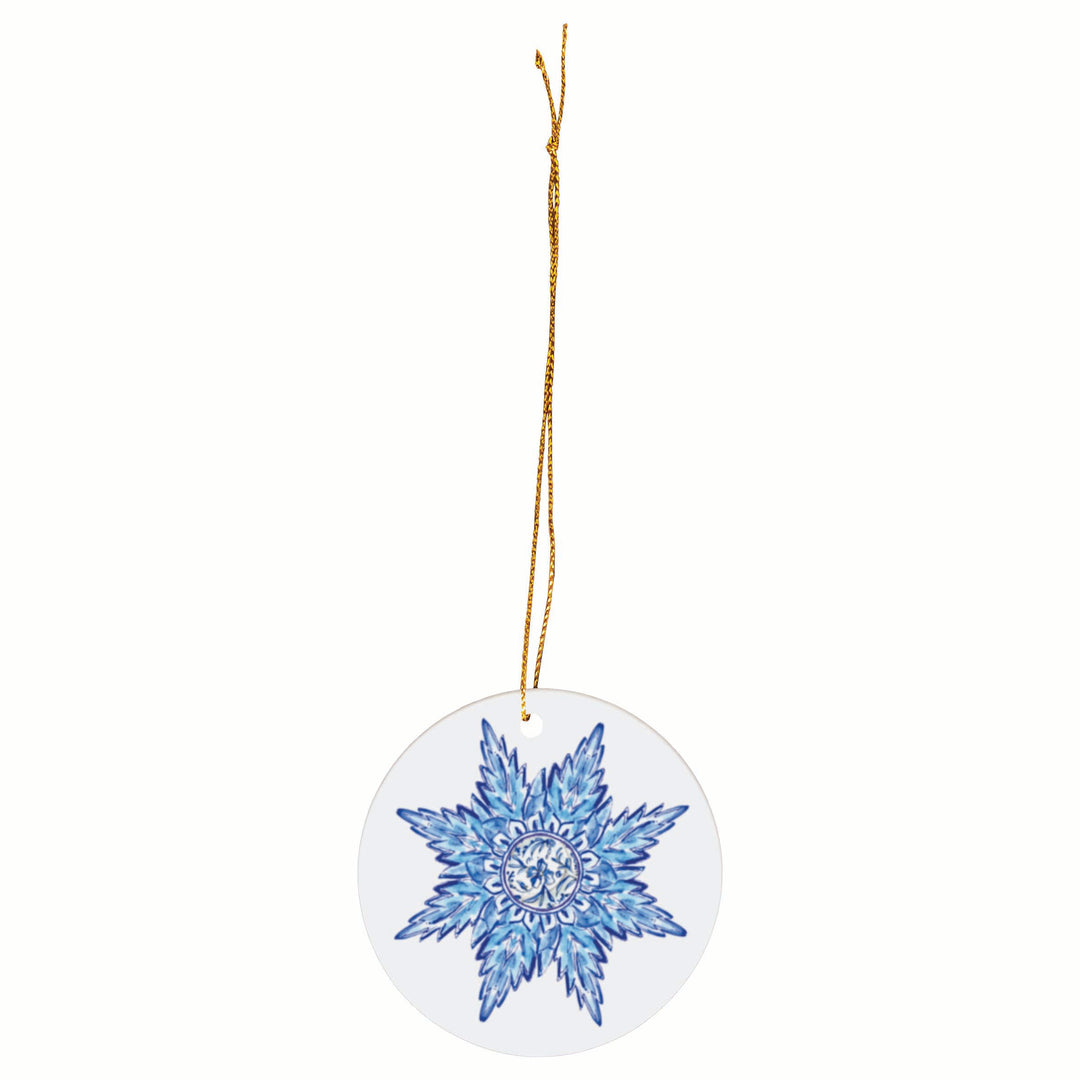 Blue Star Ornament