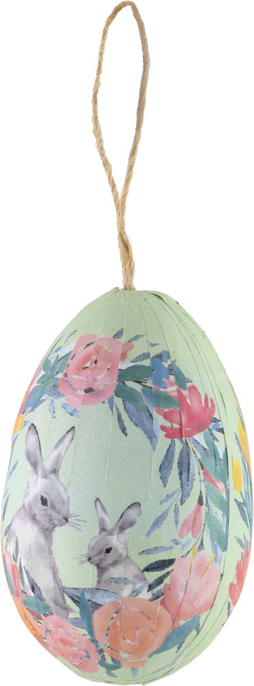 Floral Bunnies Bagged Eggs (Set of 12)