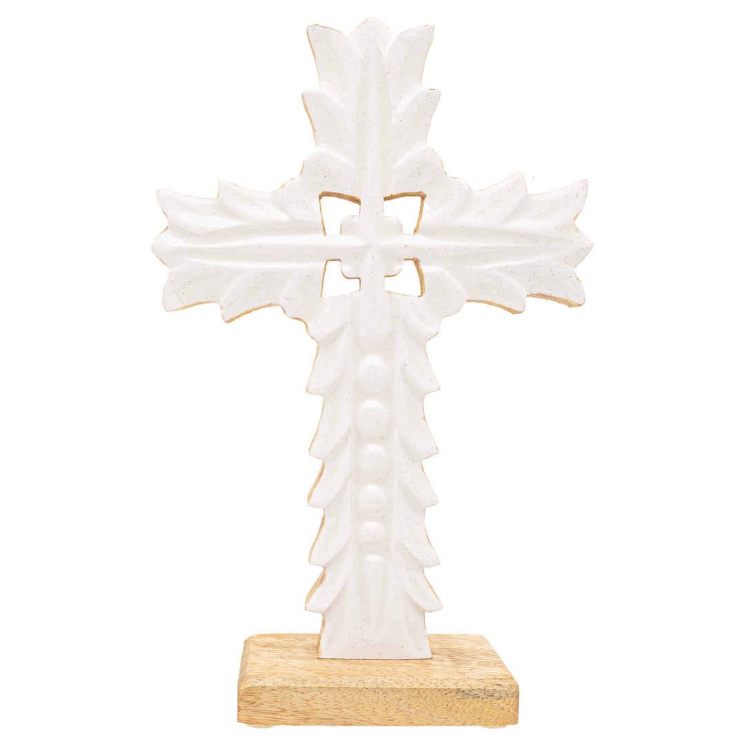 Engraved  Wood Cross
