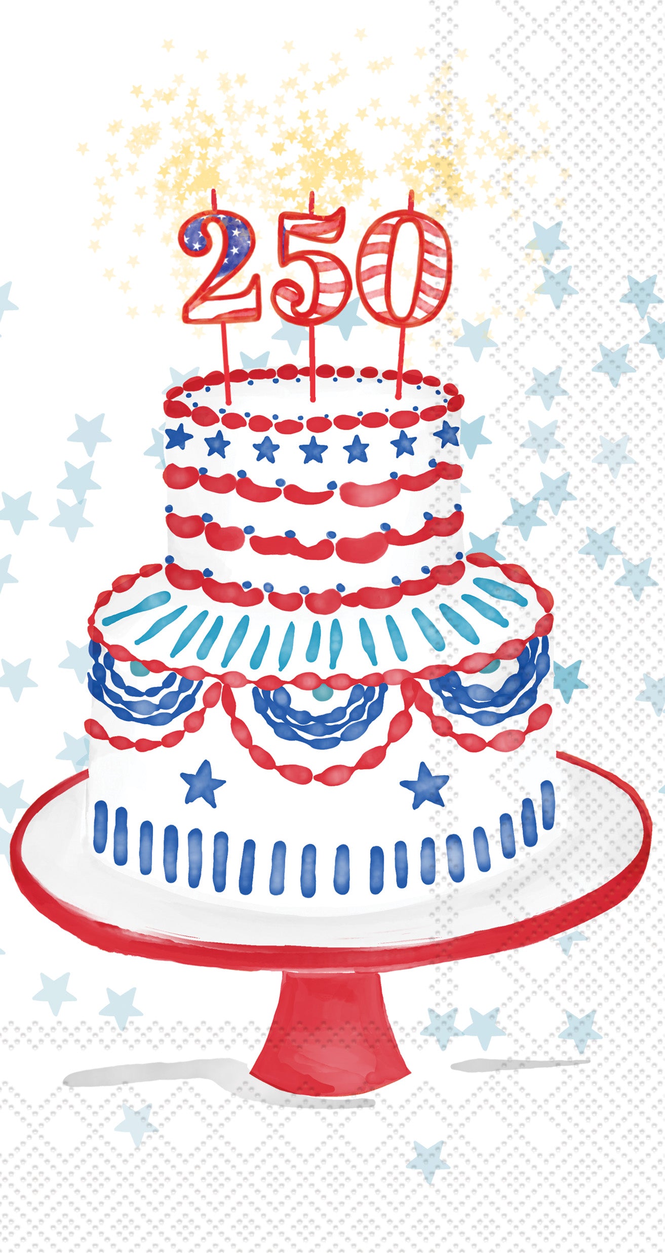 USA 250 Celebration Guest Towel