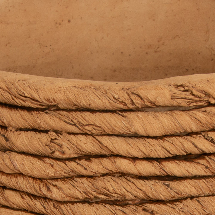Rope Cement Planter Large