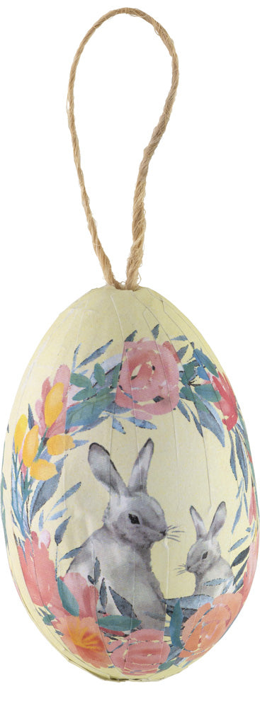Floral Bunnies Bagged Eggs (Set of 12)