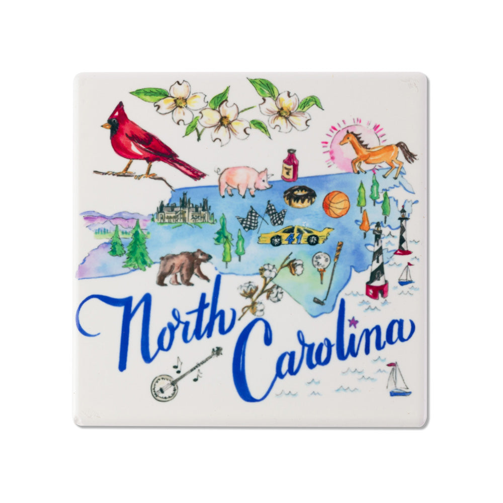 NC STATE COASTER