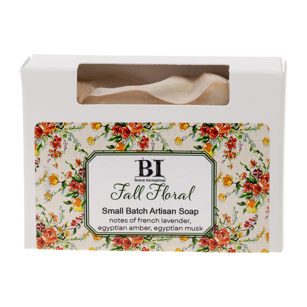 FALL FLORAL PATTERN SOAP BAR 4.5 OZ