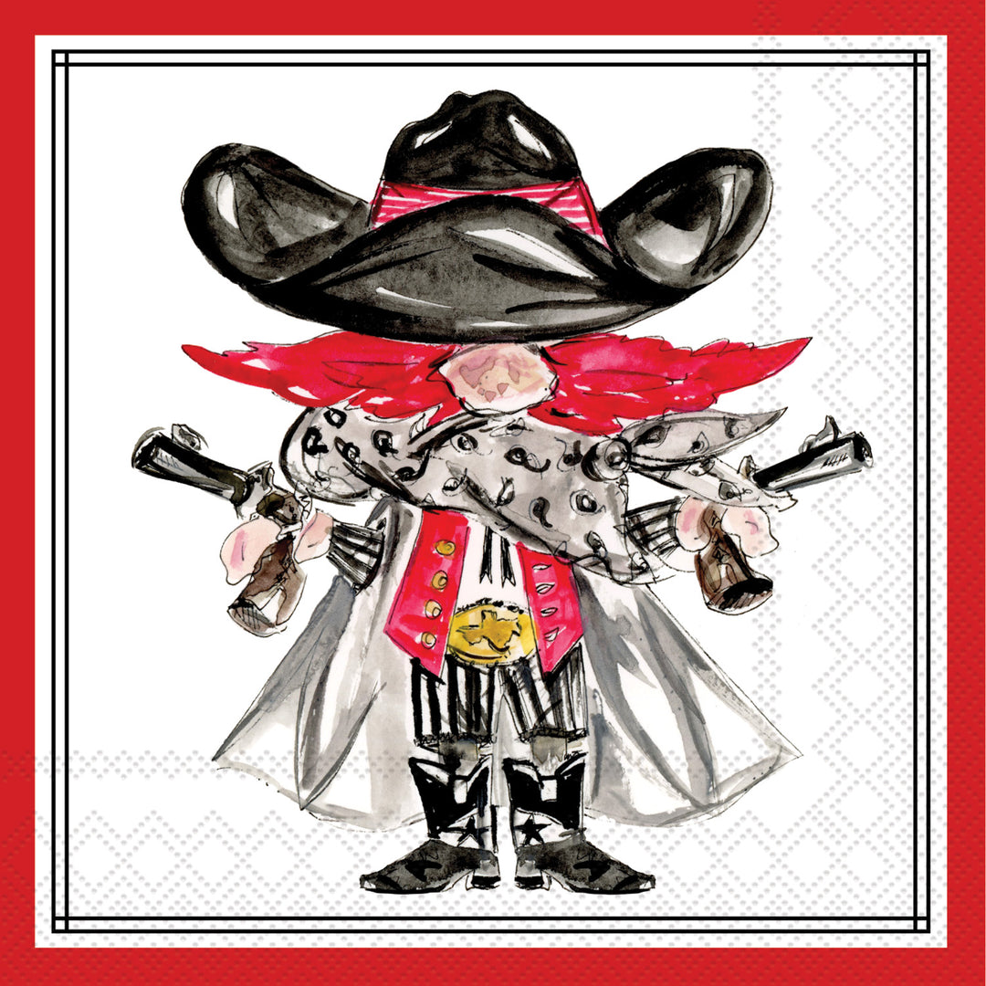 Red Raider Hometown Pride Cocktail Napkin