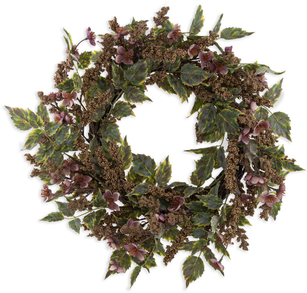 HINT OF PINK WREATH