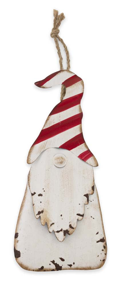 Jolly Metal Hanging Gnomes (Set of 3)