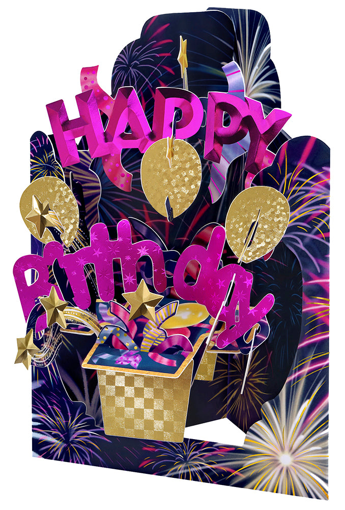 Happy Birthday Display Card