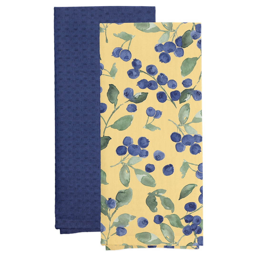 Blueberry Tea Towels (Set of 2)