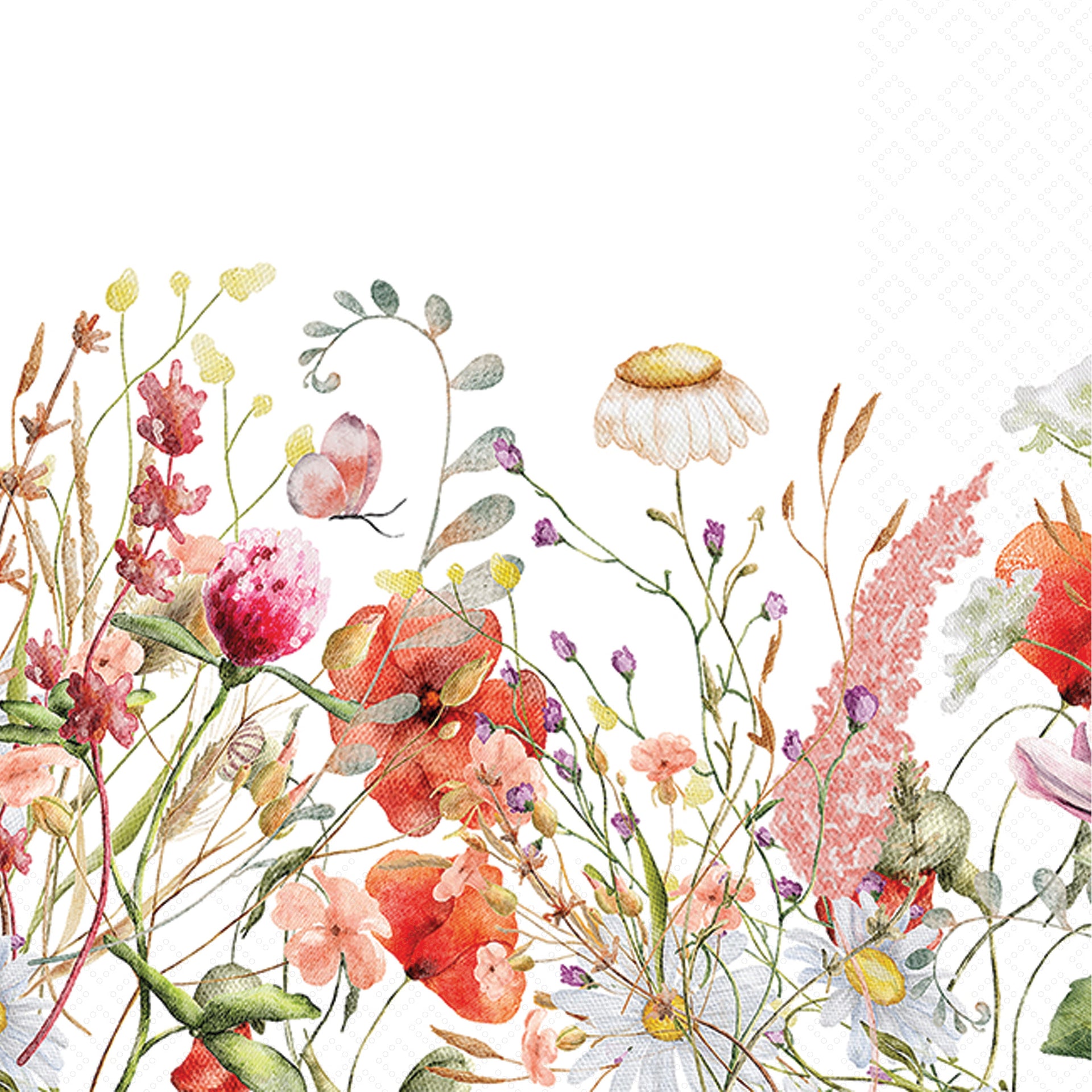 Field Of Flowers Lunch Napkin