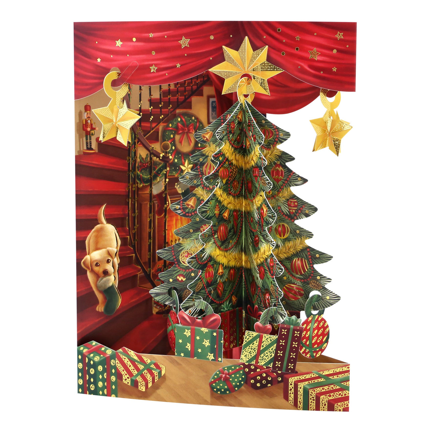 Christmas Tree Display Card