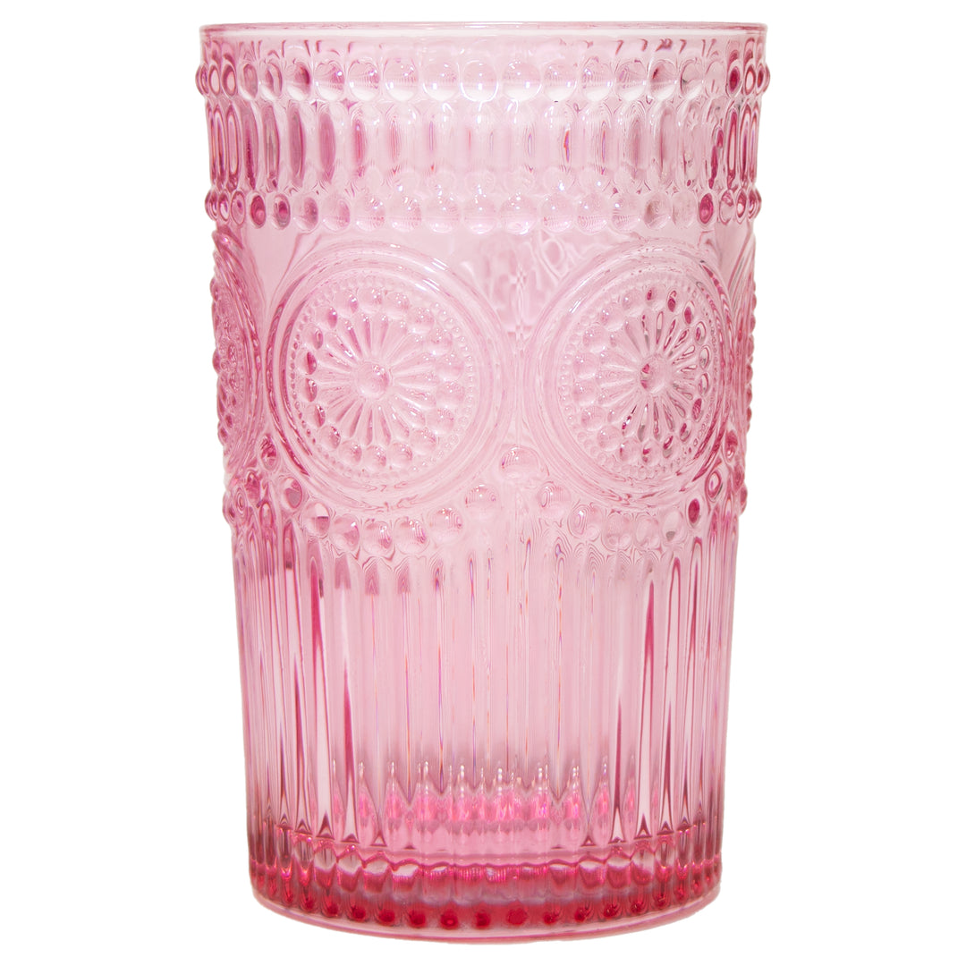 Pink Codi Drinking Glass