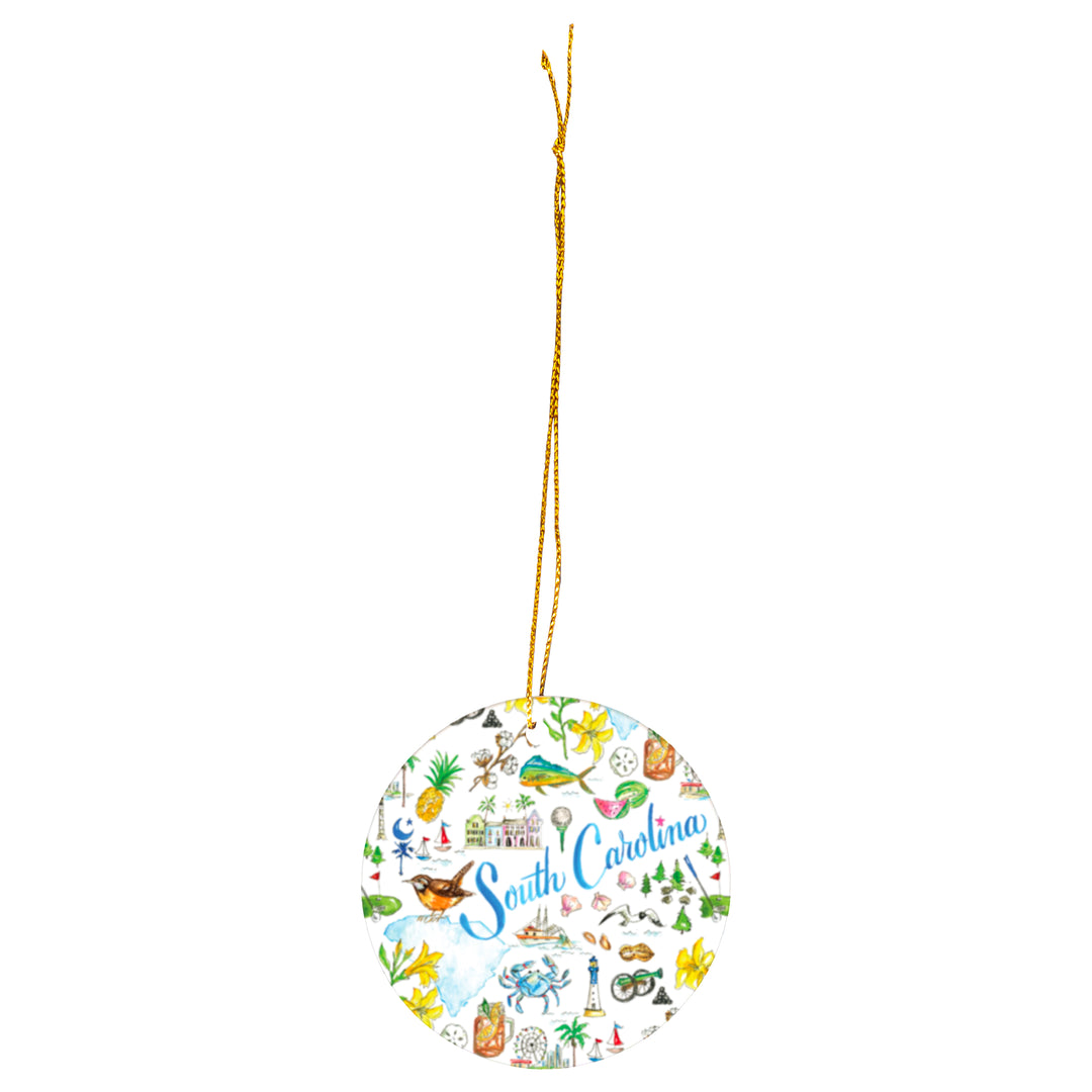 South Carolina State Ornament