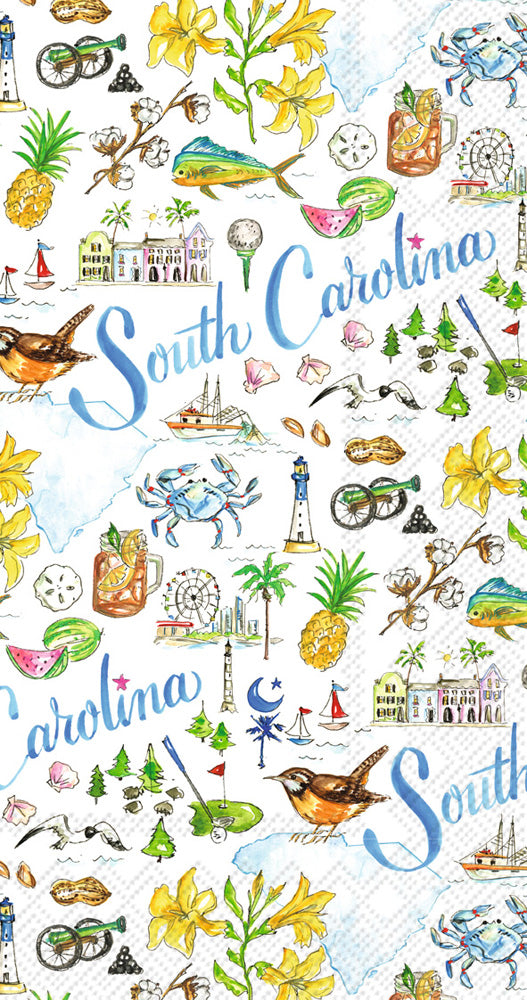South Carolina State Collection Guest Towel