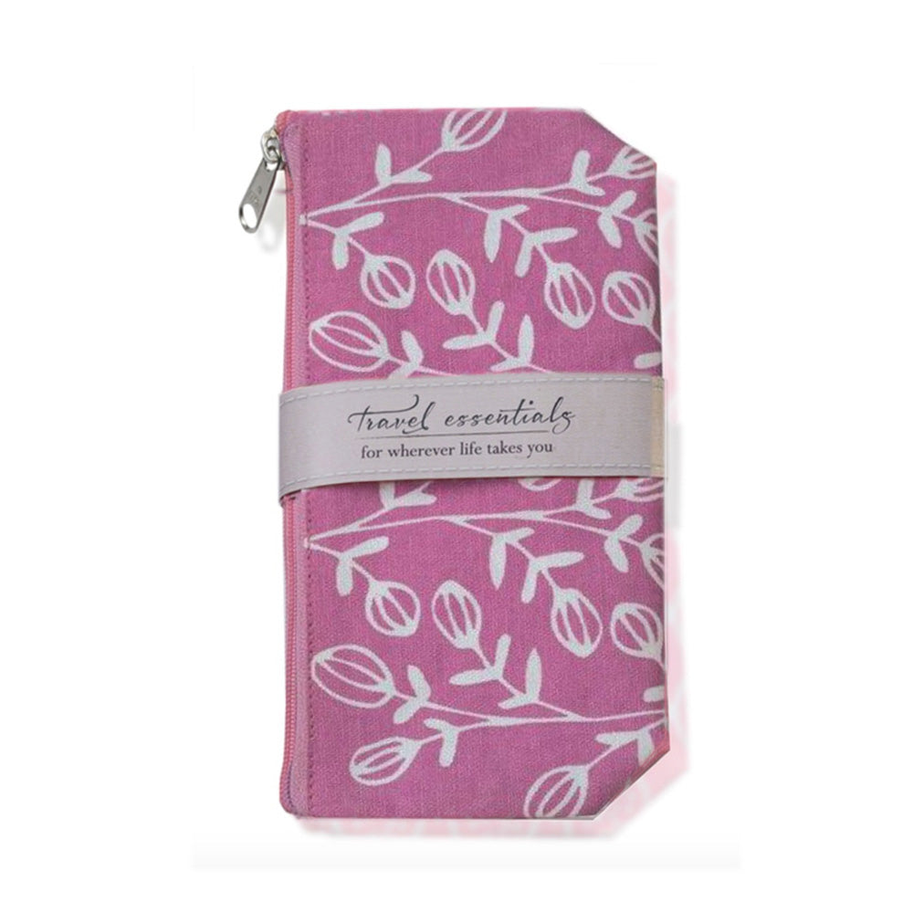 JASMINE PLUM TRAVEL ESSENTIALS COSMETIC BAG