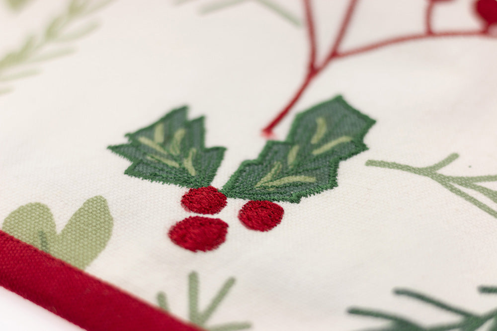 Holly and Berries Table Runner
