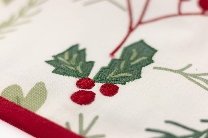Holly and Berries Table Runner