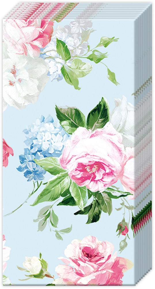 Scarlett Pocket Tissue Light Blue