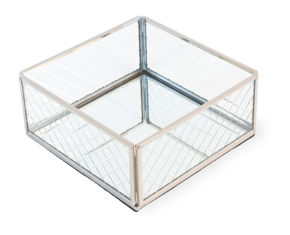 Diamond Etched Cocktail Caddy