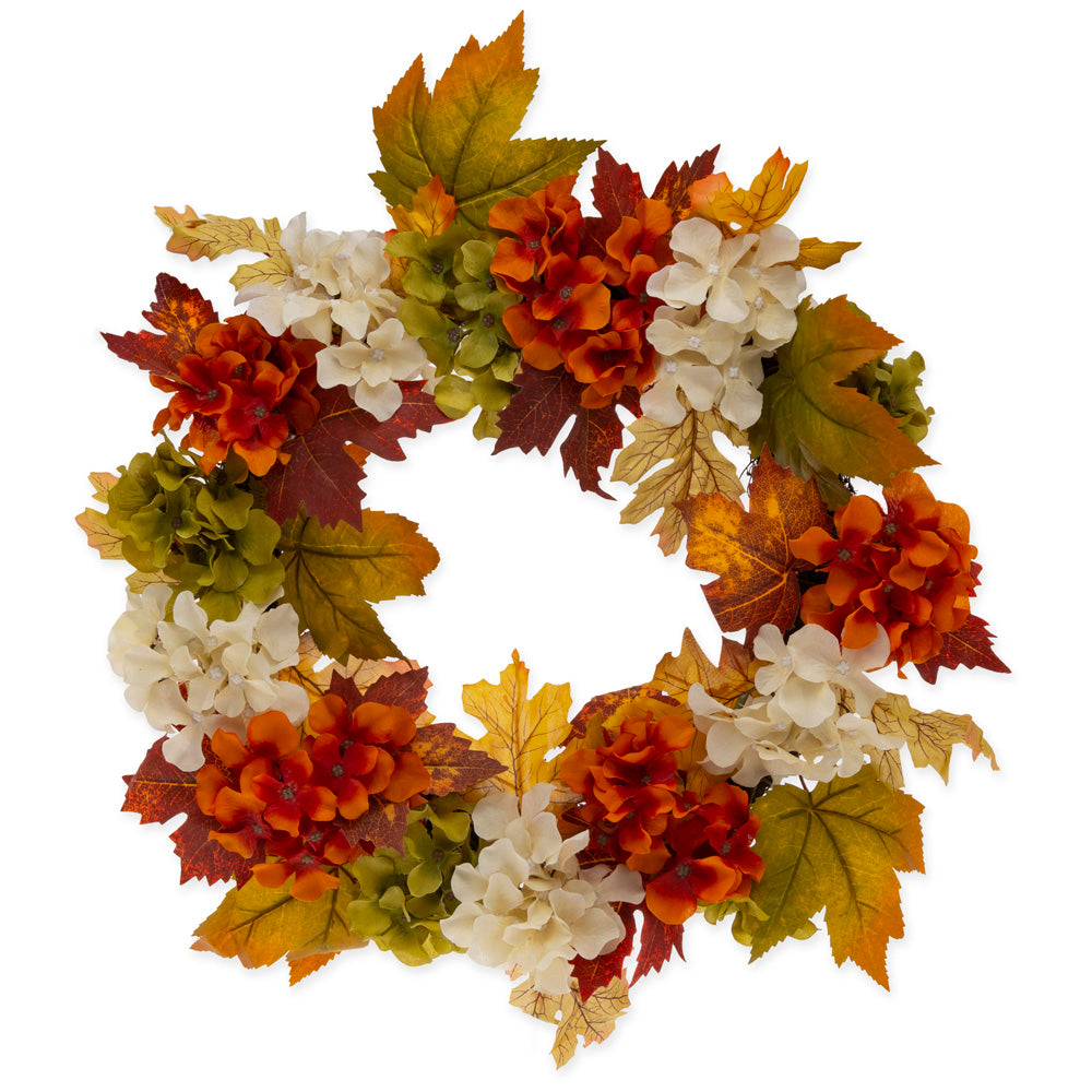 FALL HYDRANGEA WREATH