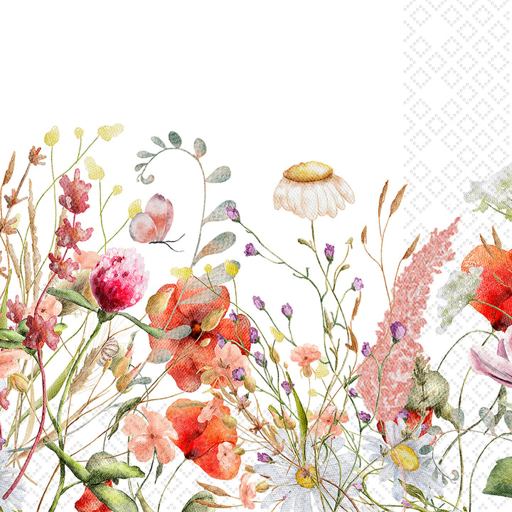 Field Of Flowers Cocktail Napkin