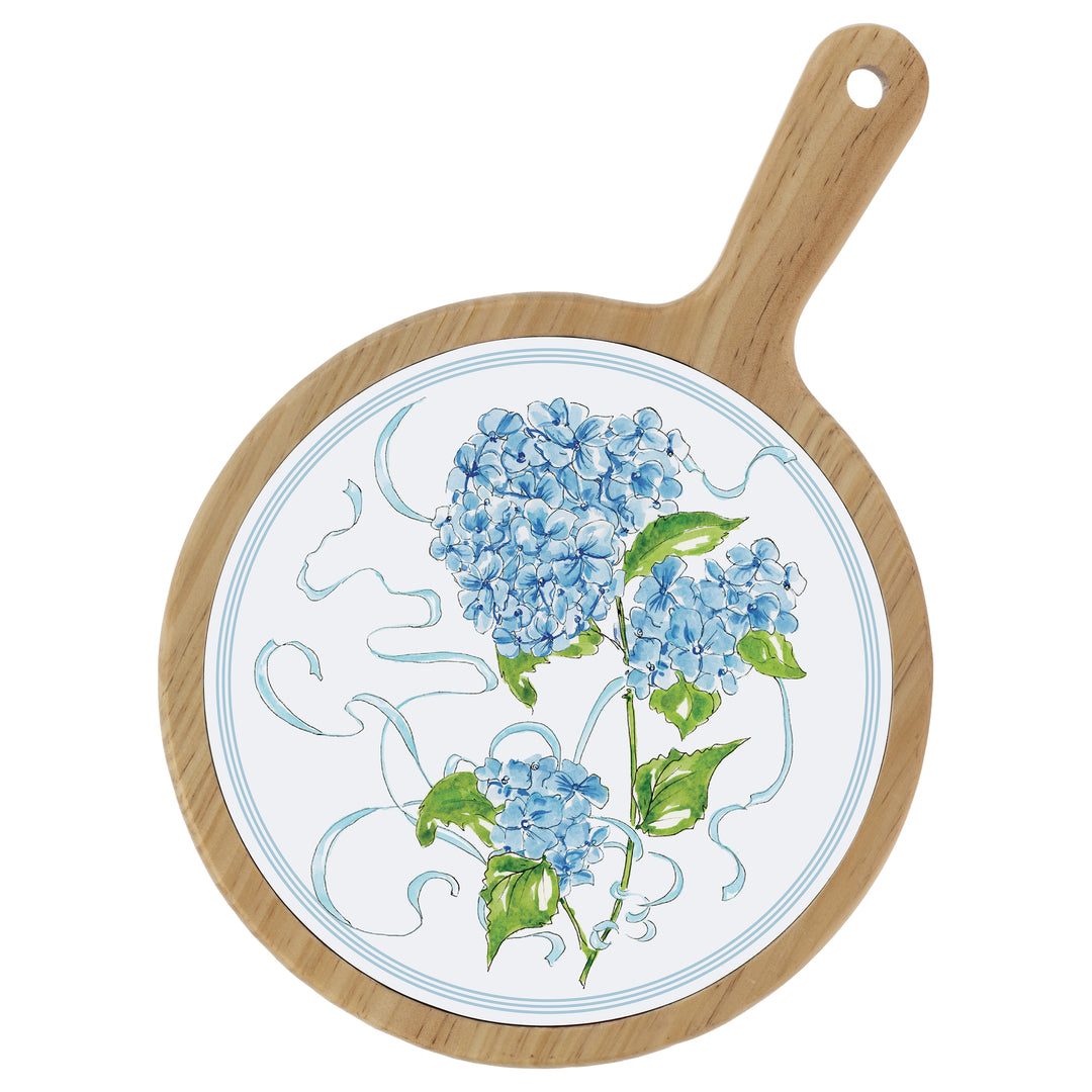 Hydrangea Ribbon Cheeseboard