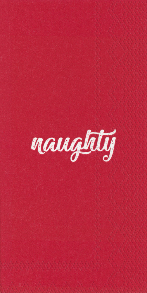 Naughty & Nice Guest Towel