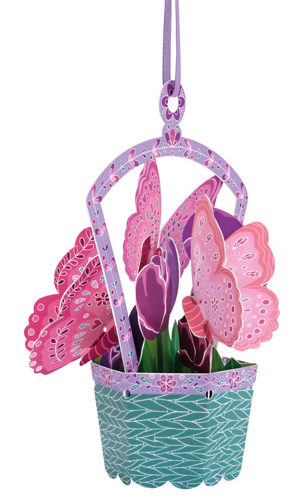 Chandeliertulips Butterfly Basket