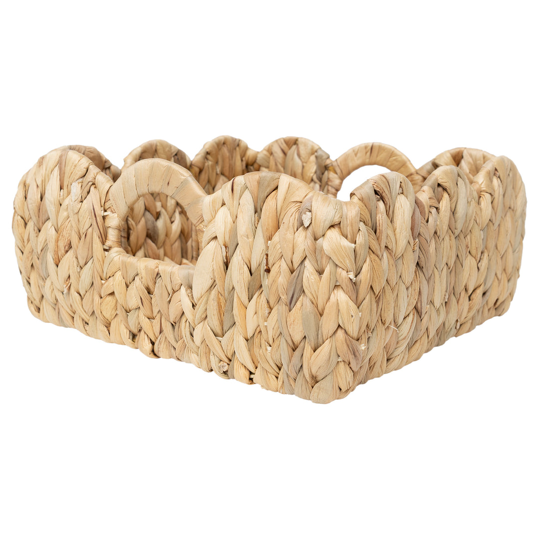 Water Hyacinth Square Baskets (Set of 2)
