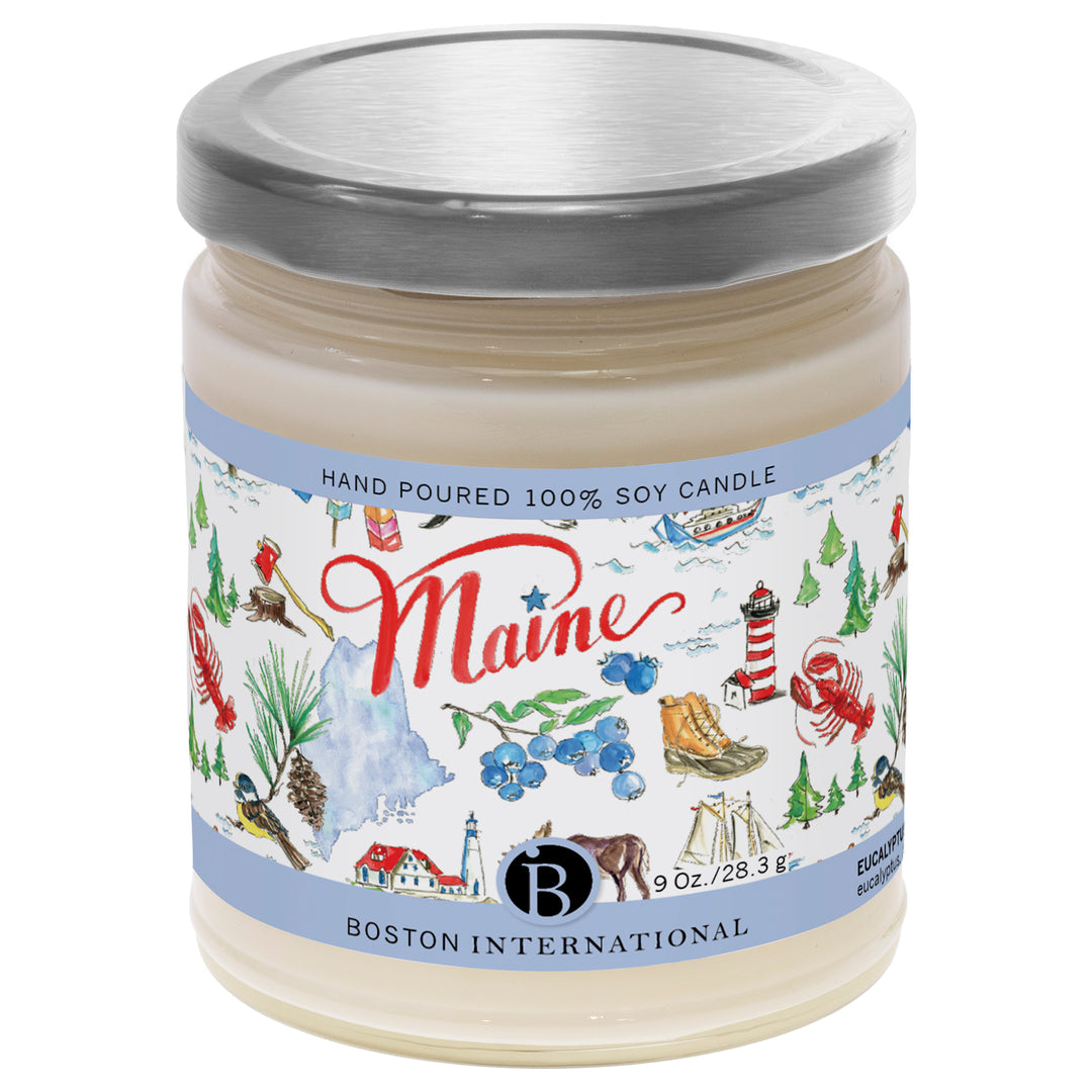 Maine State Candle