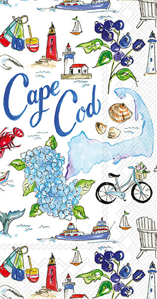 Cape Cod State Collection Guest Towel