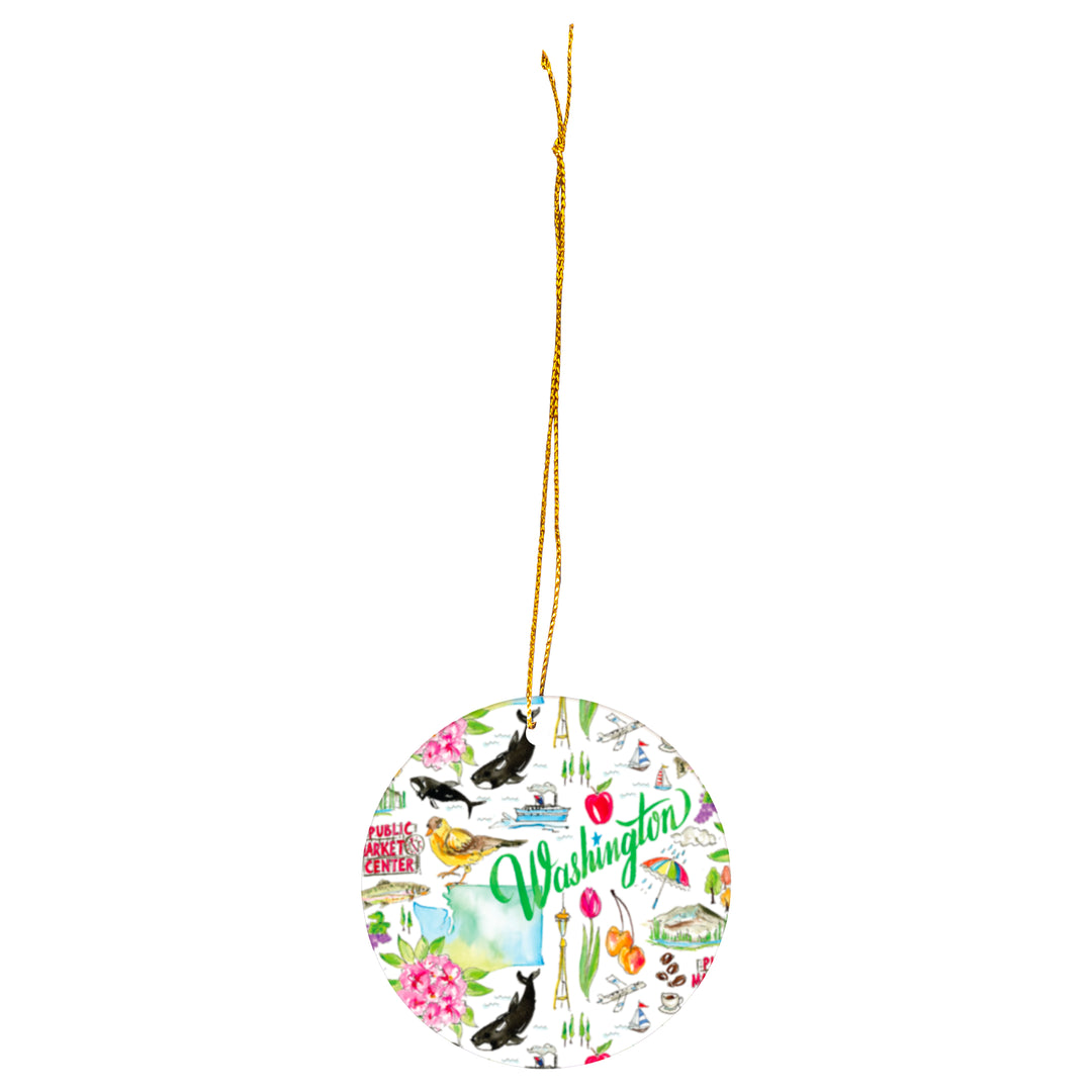 Washington State Ornament