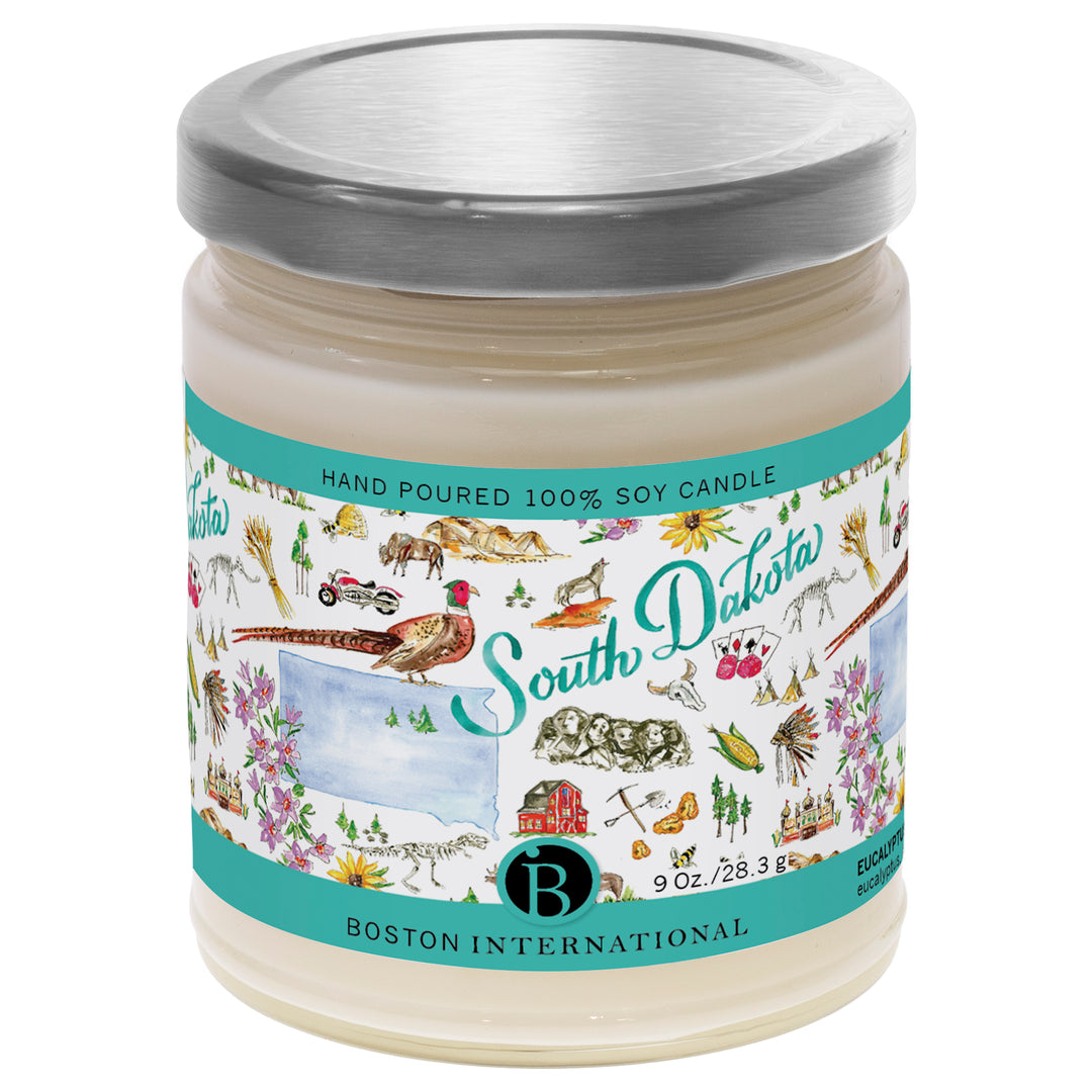 South Dakota State Candle