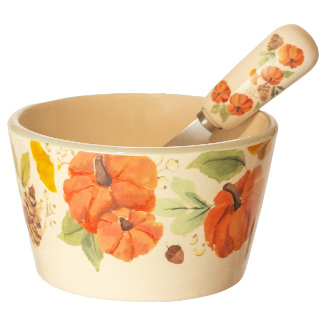 Harvest Bowl and Spreader Set