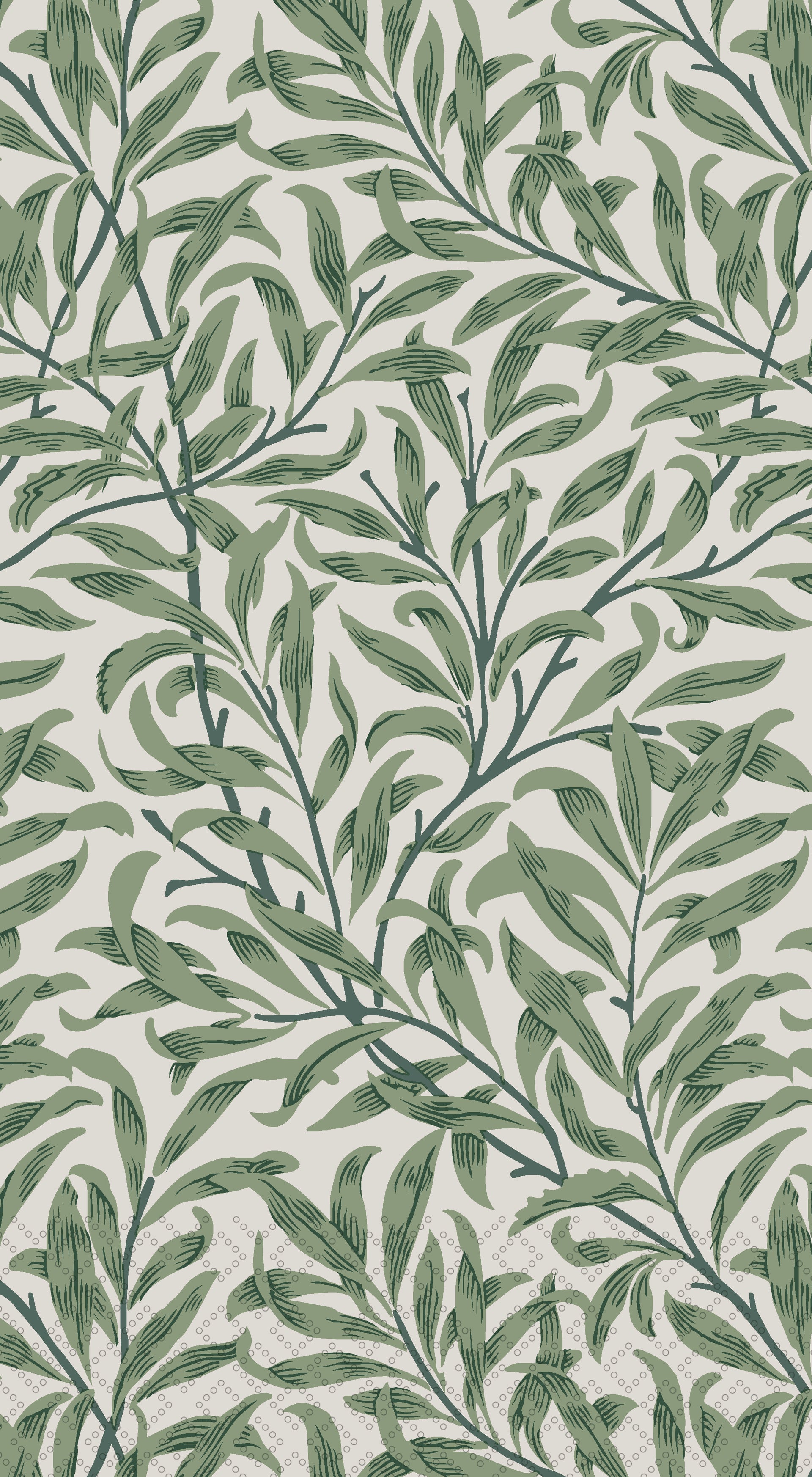 Willow Vines Guest Towel