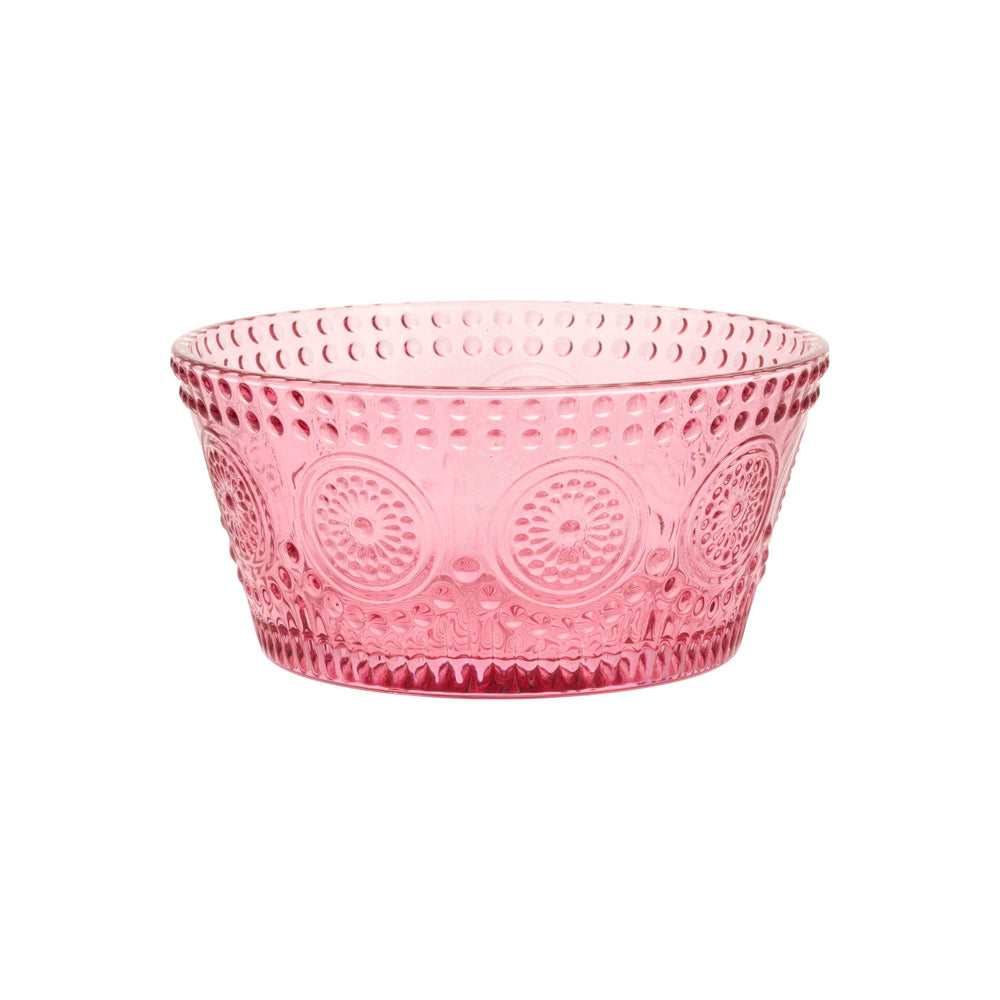 Pink Codi Glass Bowl Small