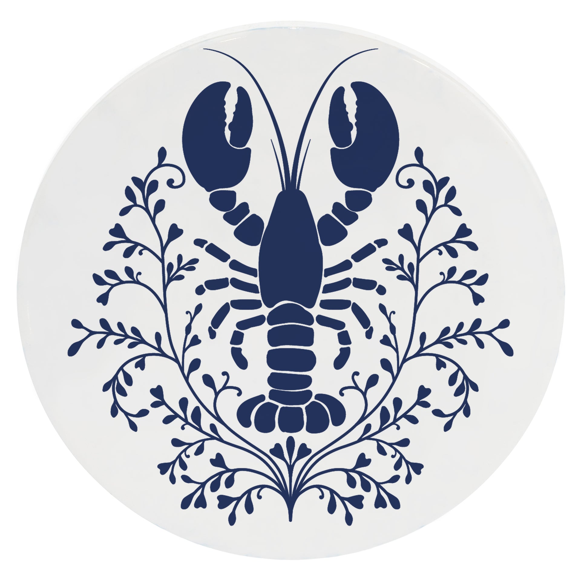 Navy Lobster Coasters