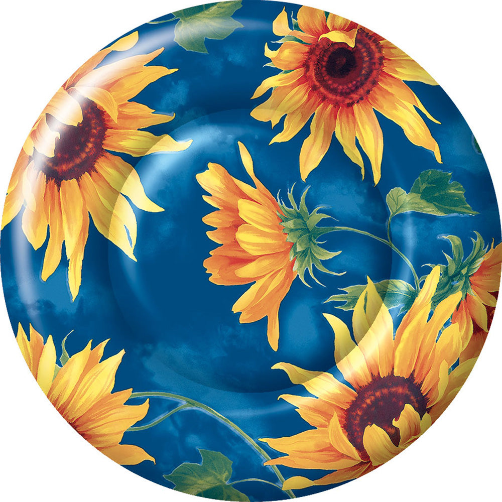 Sunshine Round Dinner Plate Blue