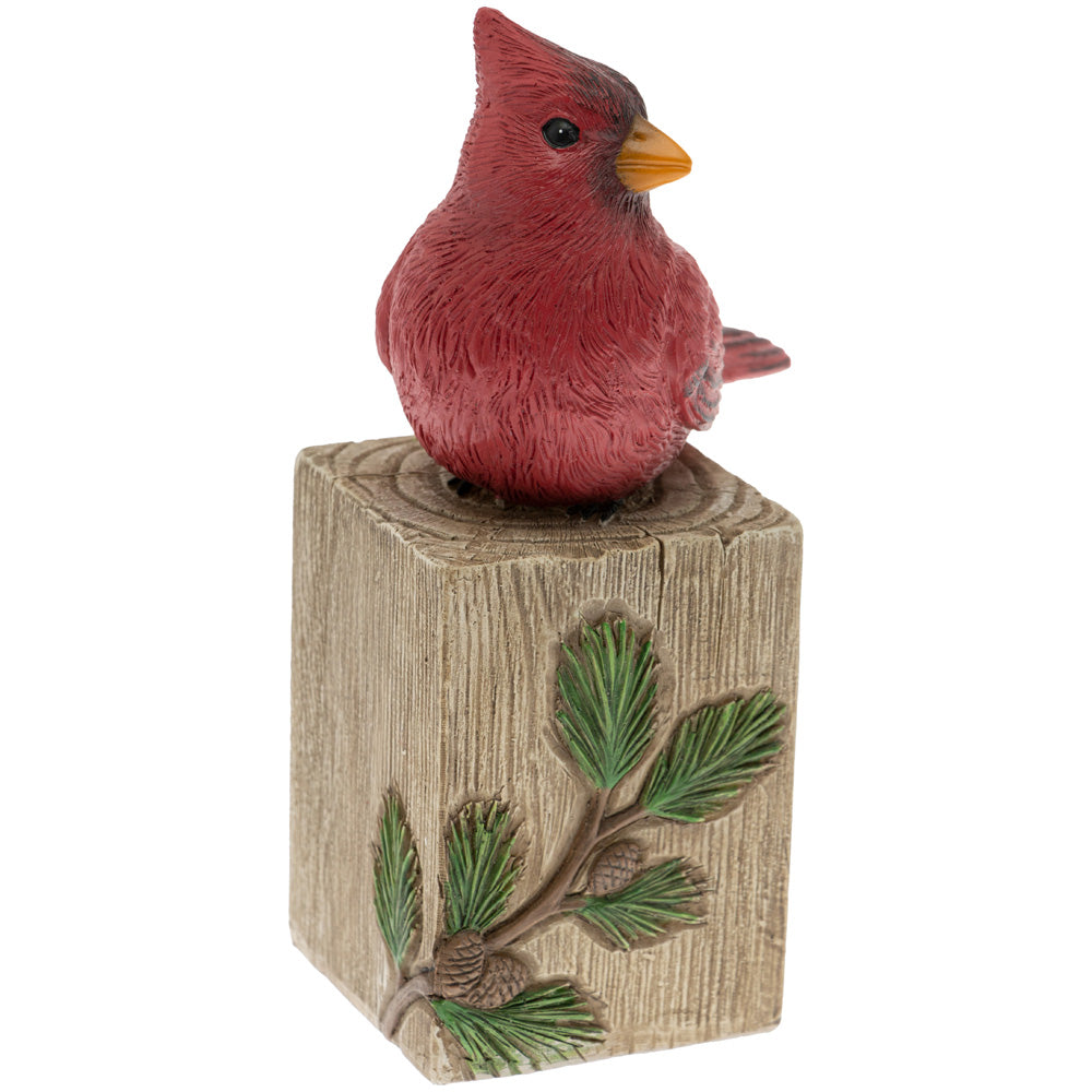 Wood Block Cardinals (Set of 2)